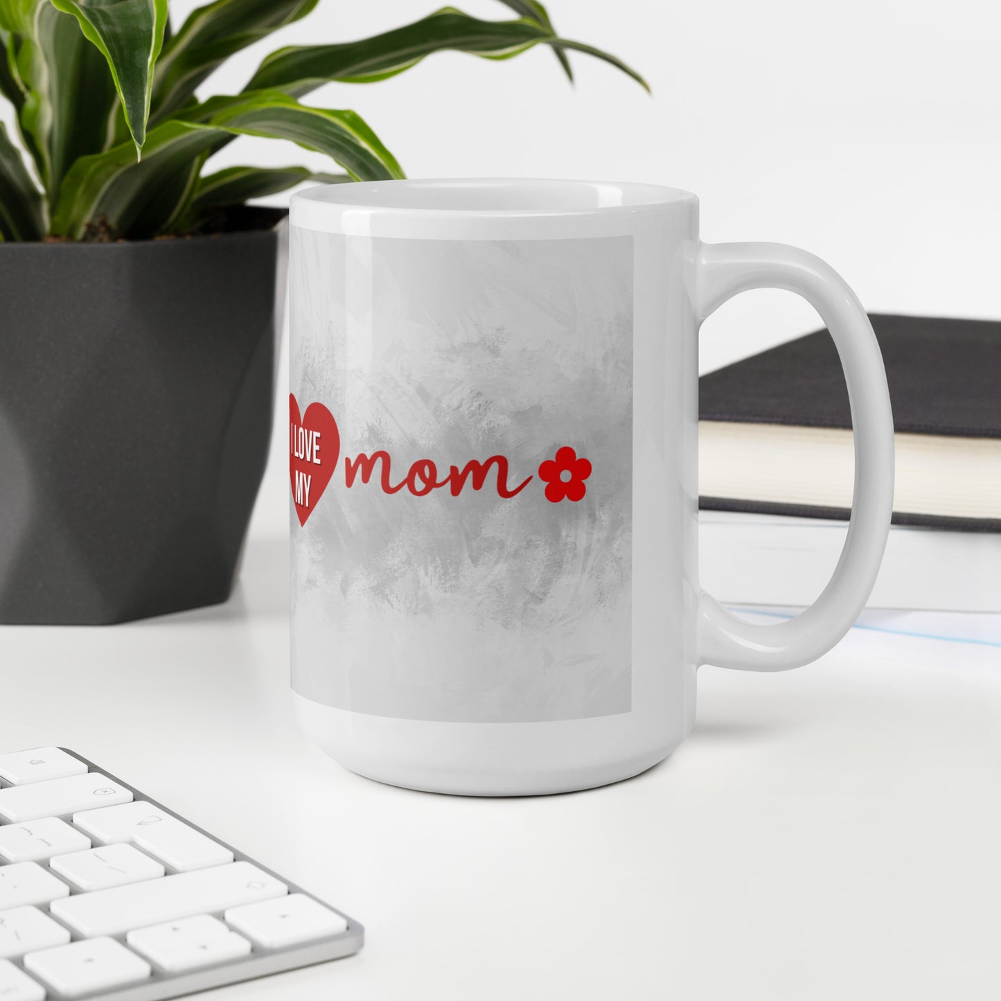 Mothers Day Mug - Mom - Hearts 11oz or 15oz